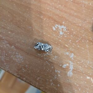 Elegant Sterling Silver Butterfly Clip
